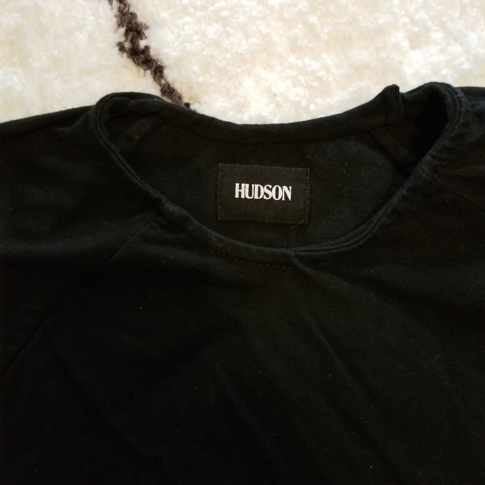 Hudson Basic Black High Low Top Small - image 2